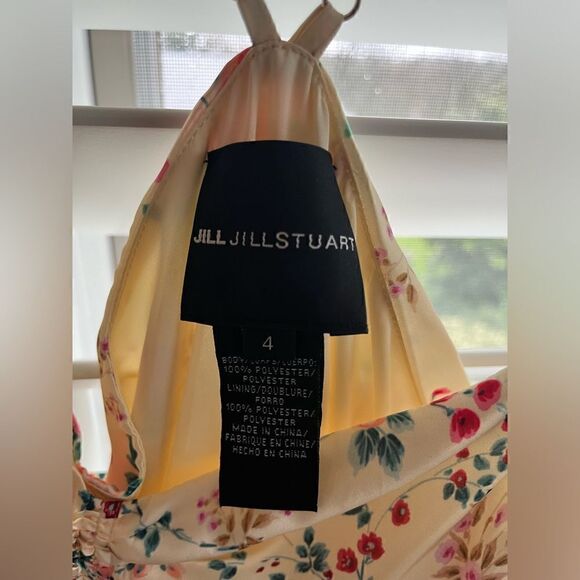 Jill Jill Stuart Floral Midi Dress Size 4 - Picture 5 of 6